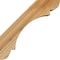 Ekena Millwork 6"W x 14"D x 14"H Olympic Rough Sawn Knee Brace, Western Red Cedar BRC06X14X14OLY00RWR - alternate 3